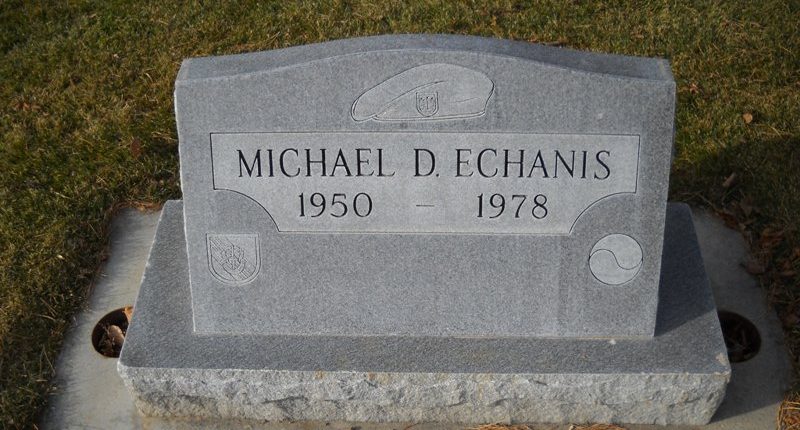 Birthday of Michael D. Echanis (born 1950, died September 1978)