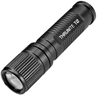 ThruNite Ti2 EDC Flashlight 120 Lumens AAA Battery Keychain Flashlight, Black Cool White – CW