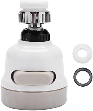 360° Rotatable Adjustable Water Filter Tap Home Kitchen Flexible Water Saving Faucet Sprayer for Multi-Angle Cleaning
