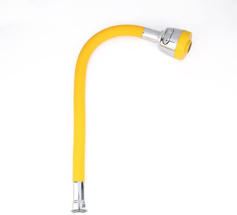 Lodokdre Colorful Faucet Bubbler Silicone Flexible Tube Tap Water Filter Nozzle Adjustable Aerator Diffuser Adapter Kitchen Accessories (Color : Yellow)