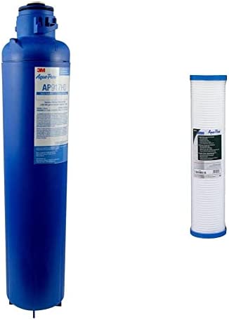 3M Aqua-Pure Whole House Sanitary Quick Change Replacement Water Filter AP917HD, For Aqua-Pure System AP903 & AP800 Series Whole House Replacement Water Filter Drop-in Cartridge AP810-2