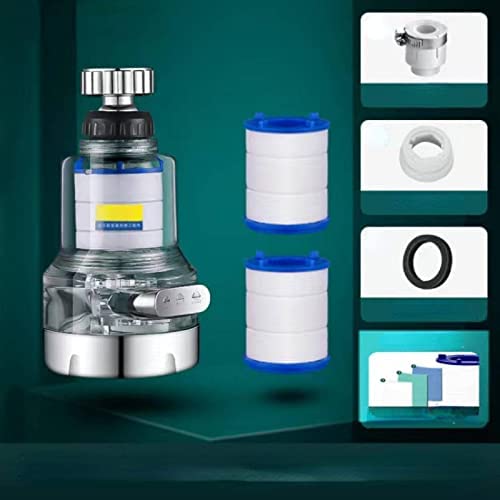Fakkflc for Bath Kitchen Universal Front Water Purification Lengthened Extension God Room Sink Long-Lasting tap Water Filter, Kitchen Faucet Water Purifier