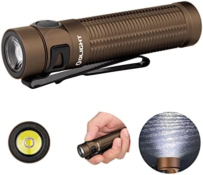 OLIGHT Baton3 Pro 1500 Lumens EDC Rechargeable Flashlights with MCC3, Compact Pocket Flashlight with L-Shape Stand and High Performance LED for Camping and Emergency(Cool White Light: 5700~6700K)