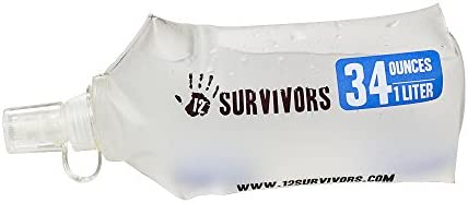 12 Survivors Collapsible Water Bottle