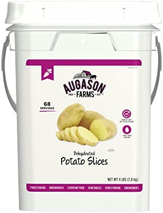 Augason Farms Dehydrated Potato Slices Shreds