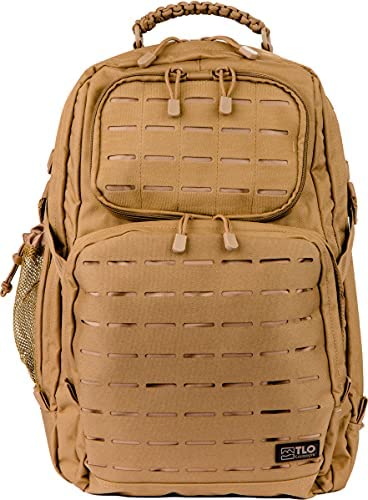 TLO Outdoors TacPack40L Tactical Backpack – Water Resistant 40 Liter Capacity Daypack, Rucksack, Gear Bag, Laptop Bag