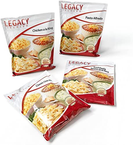 Emergency Preparedness Entree Meal Samples – 16 Large Servings – 4 Lbs – Prepper Freeze Dried Food Storage – Hiking/Backpacking/Camping/Doomsday Survival Supply