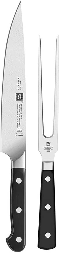 ZWILLING J.A. Henckels ZWILLING Pro 2-pc Knife & Fork Carving Knife & Fork Set