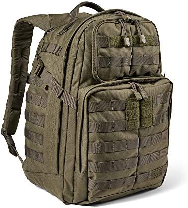 5.11 Tactical Backpack ‚Rush 24 2.0 ‚Military Molle Pack, CCW and Laptop Compartment, 37 Liter, Medium, Style 56563 ‚Ranger Green
