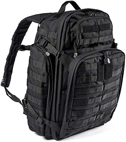 5.11 Tactical Backpack ‚ Rush 72 2.0 ‚ Military Molle Pack, CCW and Laptop Compartment, 55 Liter, Large, Style 56565 ‚ Black