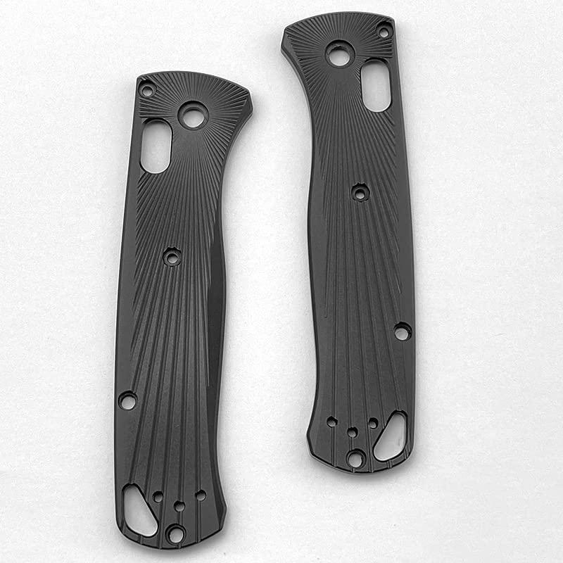 Handle Patch Butterfly 535 Handle Aluminum Alloy Patch Butterfly Folding Knife Accessories Screw Bugout 535 Patch (Size : Navy Blue)