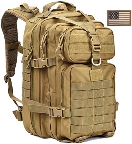 Military Tactical Assault Backpack Small 3 Day Assault Pack Army Molle Bug Bag Backpacks Rucksack Daypack for Outdoor Hiking Camping Hunting Army Green