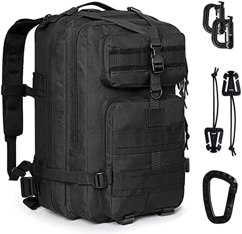 G4Free Tactical Shoulder Backpack Military Survival Pack Army Molle Bug Out Bag Surplus Backpack 35L