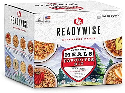 ReadyWise Freeze-Dried Backpacking & Camping Food