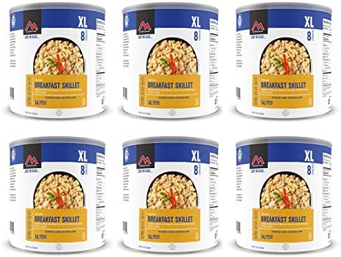 Mountain House Breakfast Skillet #10 Can Freeze Dried Food – 6 Cans Per Case