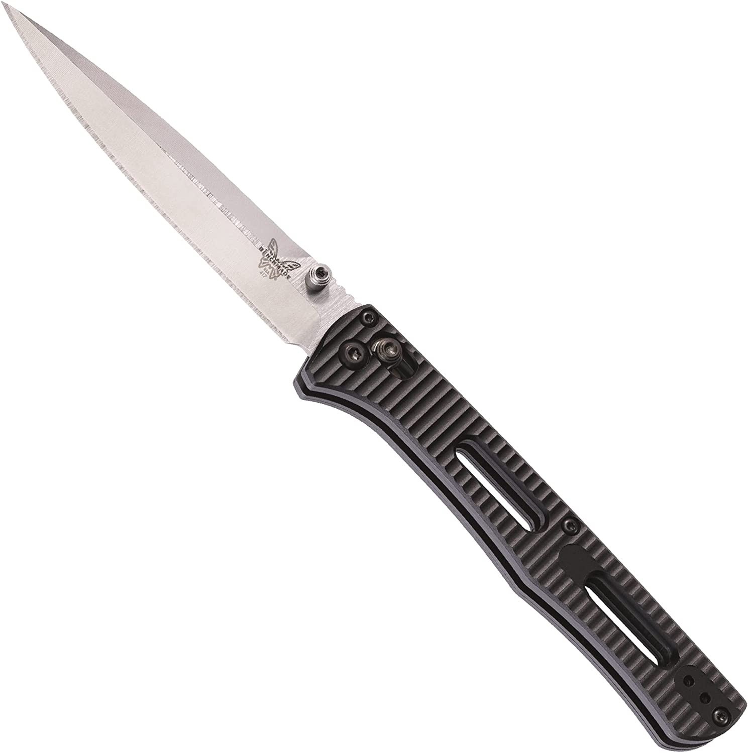 Benchmade – Fact 417 Minimalist Manual Open Folding,Spear-Point Blade, Made in USA Knife