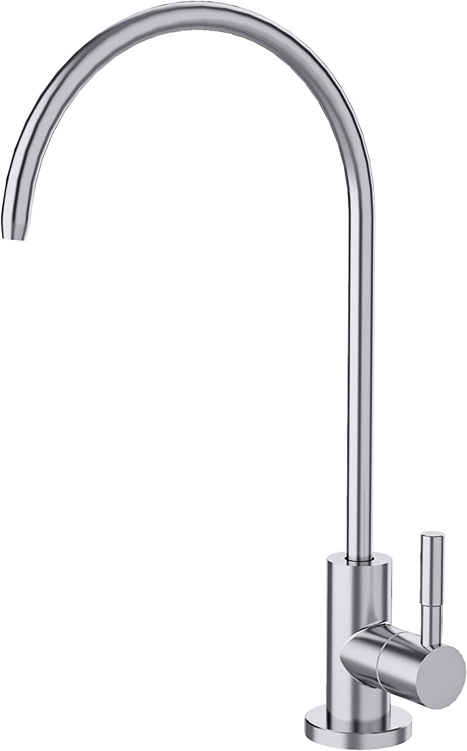 Drinking Water Filter Faucet, Mensarjor Purifier Faucet Leak-Free, SUS304 Stainless Steel, 360-Degree Swivel Spout, Utility Kitchen Sinks Reverse Osmosis Filtered Water Pull Out Faucets