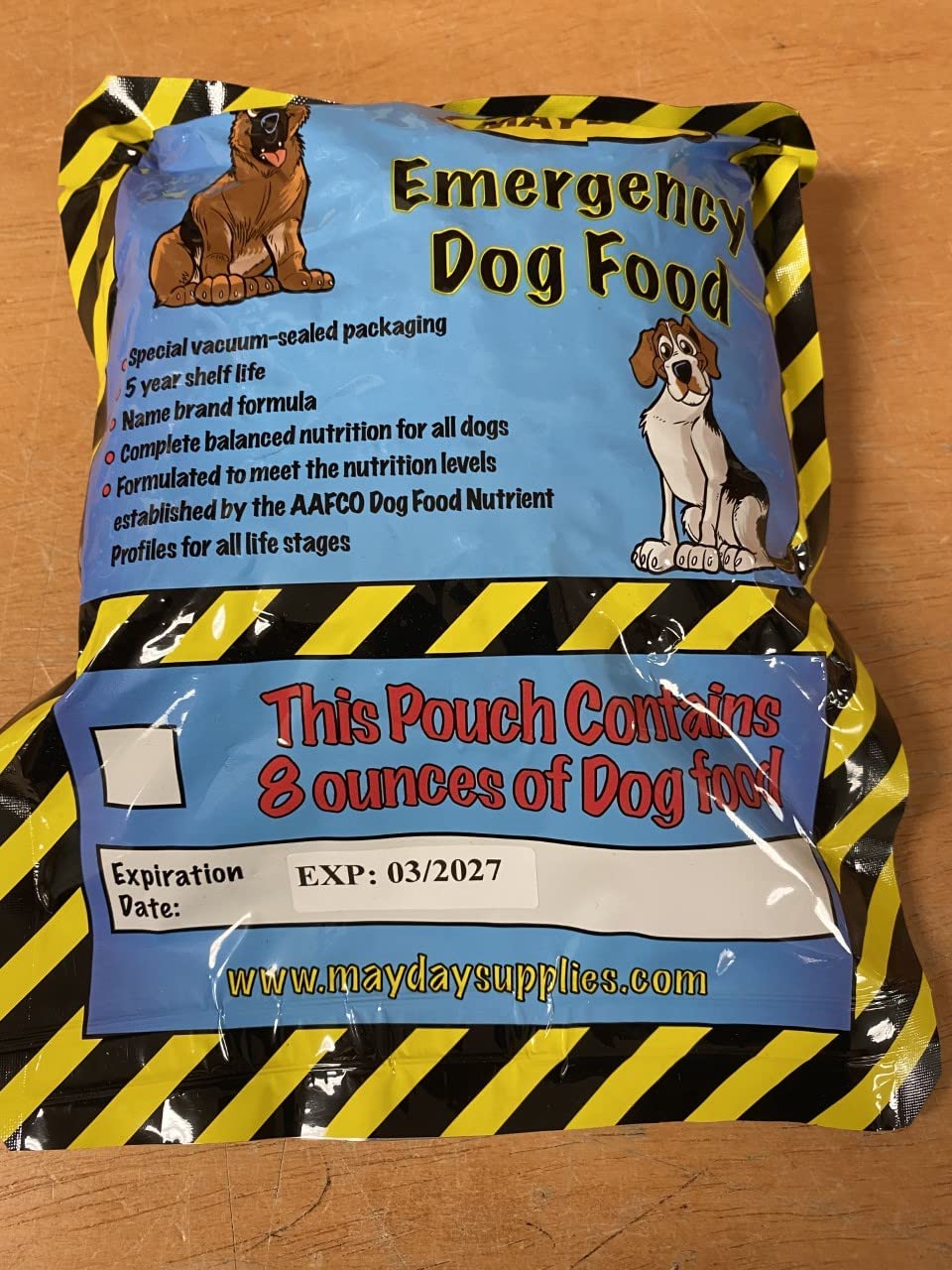 Mayday Emergency Dog Food (13 meal packs)