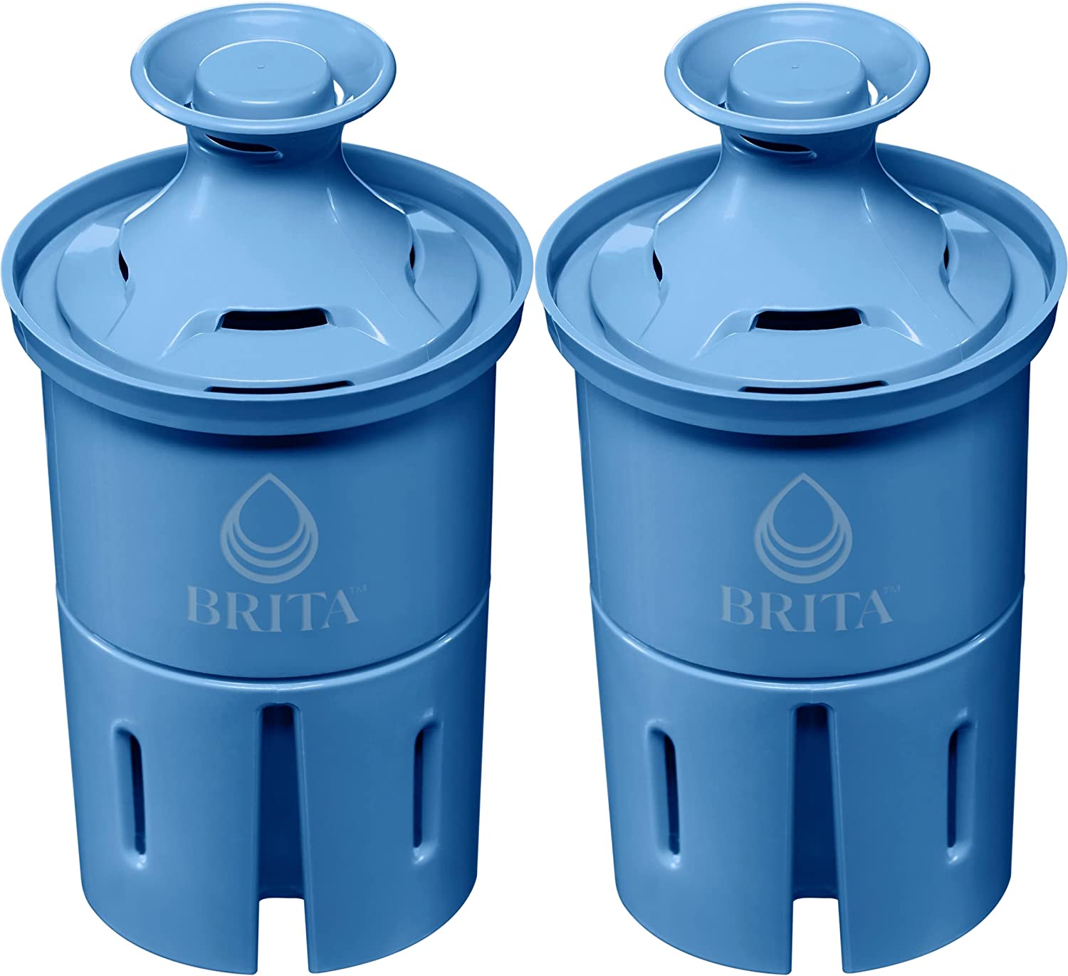 Brita Elite Water Filter, Advanced Carbon Core Technology Reduces 99% of Lead, Replacement Filter for Pitcher and Dispensers, Made Without BPA, 2 Count (Package May Vary)
