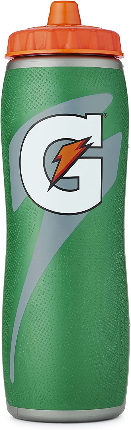 Gatorade 32oz Gator-skin Bottle, Green, One Size