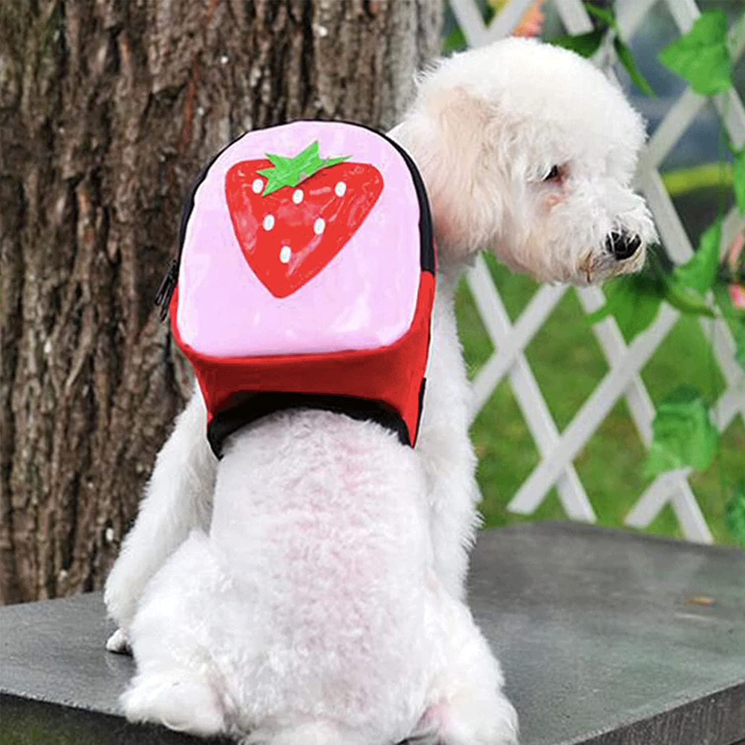 Pet Backpack, Cute Dog Backpack with Adjustable Straps for Small Dogs Cats. Dog Saddle Bags for Outdoor Travel Hiking