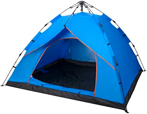 Outraveler Pop Up Tent 4Person Instant Camping Tent,Automatic Quick Setup Emergency Waterproof Tent,Hiking Family