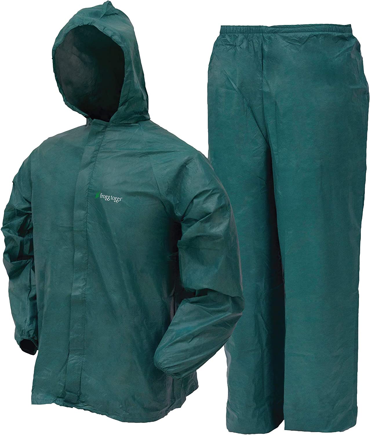 Frogg Toggs Ultra-lite2 Rain Suit W/stuff Sack – X-large, Royal Green