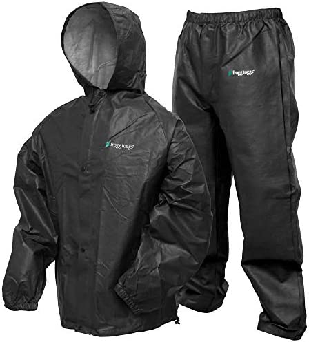 FROGG TOGGS Men’s Pro Lite Suit, Waterproof, Breathable, Dependable Wet Weather Protection