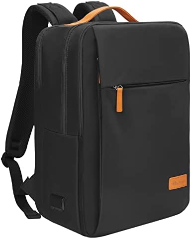 Hp hope Business Smart Travel Backpack, Waterproof RFID Anti Theft Work Backpack with USB Charging Port & Wet Pocket, Airline Approved Traveling Backpack Fits 15.6 Inch Laptop, Black