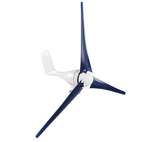 Wind Generator, 800W Small Wind Generator Turbines Kit with 3 Blades for Marine, RV, Home, Windmill Generator Suit for Solar Wind System (48V)