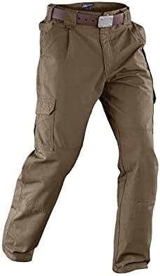 5.11 Tactical Men’s Active Work Pants, Superior Fit, Double Reinforced, 100% Cotton, Style 74251