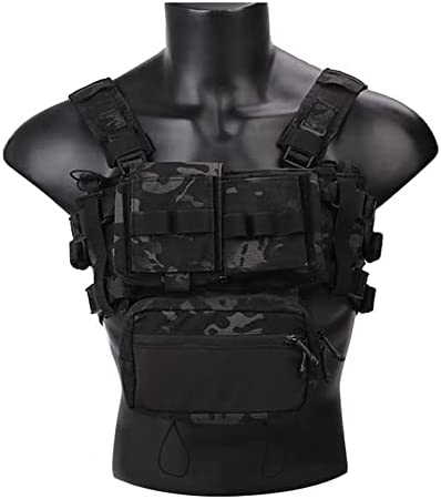 EMERSONGEAR Tactical Micro Vest, MK3 Modular Micro Fight Chest Rig