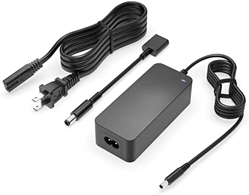 Charger for Dell Laptop Charger – Portable, 65W & 45W, for All Dell Round Power Connector, Safety Certified by UL