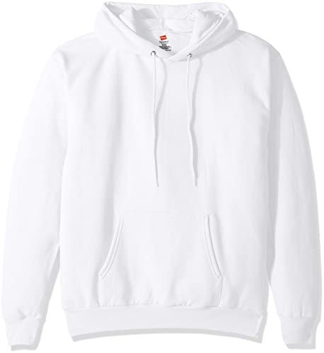 Hanes Men’s Hooded Sweatshirt 2-Pack, EcoSmart Fleece Hoodie, Cotton-Blend Fleece Sweatshirt, Plush Pullover Hoodie, 2-Pack