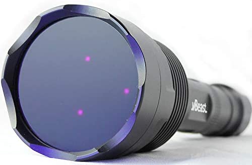 uvBeast New V3 365nm Black Light UV Flashlight – HIGH Definition Ultraviolet – HIGH Power and Long Range Professional Grade Beam Best for Professional/Commercial Use – USA Stock