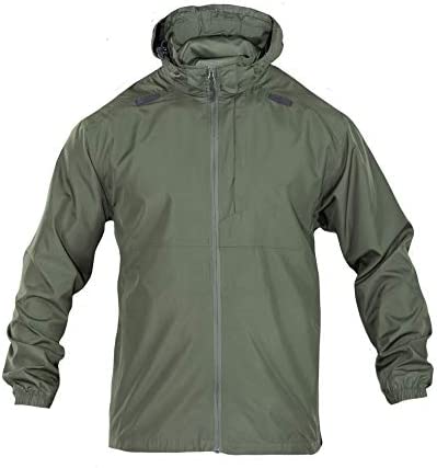 5.11 Tactical Packable Operator Jacket, Foldable, Water and Wind Resistant, Style 48169
