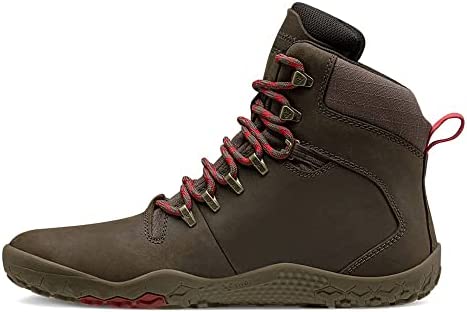 Vivobarefoot Tracker II FG, Womens Leather Hiking Boot With Barefoot Firm Ground Sole and Thermal Protection