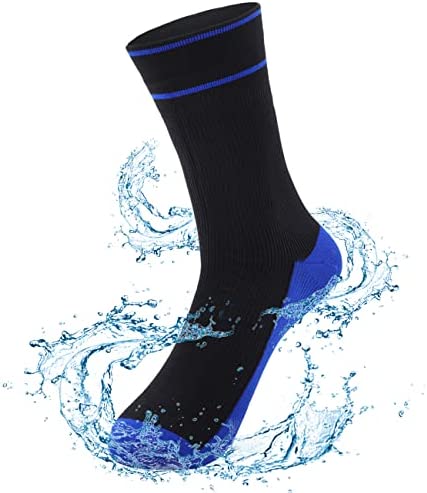 LEAKDRY 100% Waterproof Socks, [SGS Certified] Unisex Breathable Socks Novelty Sport Skiing Trekking Socks