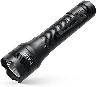 Anker Rechargeable Bolder LC40 Flashlight, LED Torch, Super Bright 400 Lumens CREE LED, IPX5 Water Resistant, 5 Modes High/Medium/Low/Strobe/SOS, Indoor/Outdoor (Camping, Hiking and Emergency Use)