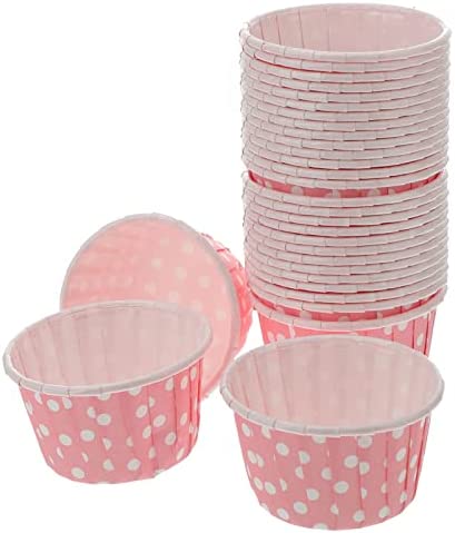 50Pcs Paper Ice Cream Cups, Ice Cream Tubs, Disposable Dessert Bowls for Hot or Cold Food, Sundae, Soup, Frozen Yogurt