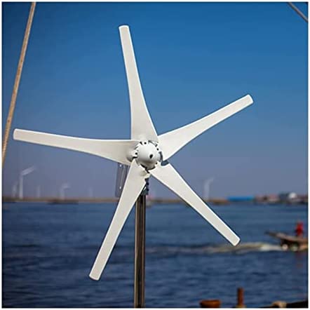 Wind Turbine Generator Kit Wind Turbine Generator Windmill Generator for Hybrid Solar Wind Power Generation System Combine with Hybrid Charge Controller for Home