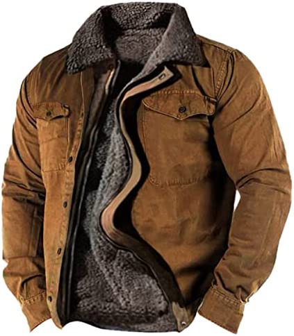 Jackets for Men Sports Sweatshirt Long Sleeve Zipper Loose Cotton Jacket Coat Mens Coats and Jackets Stylish