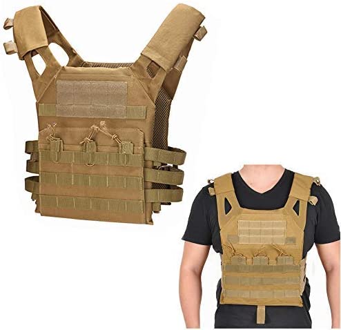 FIRECLUB Tactical Vest Combat Vest Outdoor Multi-Function CS Field EVA Thick Guard Vest