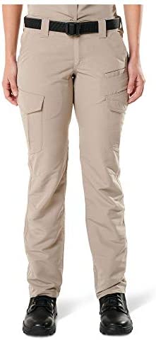 5.11 Tactical Women’s Fast-Tac Cargo Professional Uniform Pants, Polyester Ripstop, Style 64419
