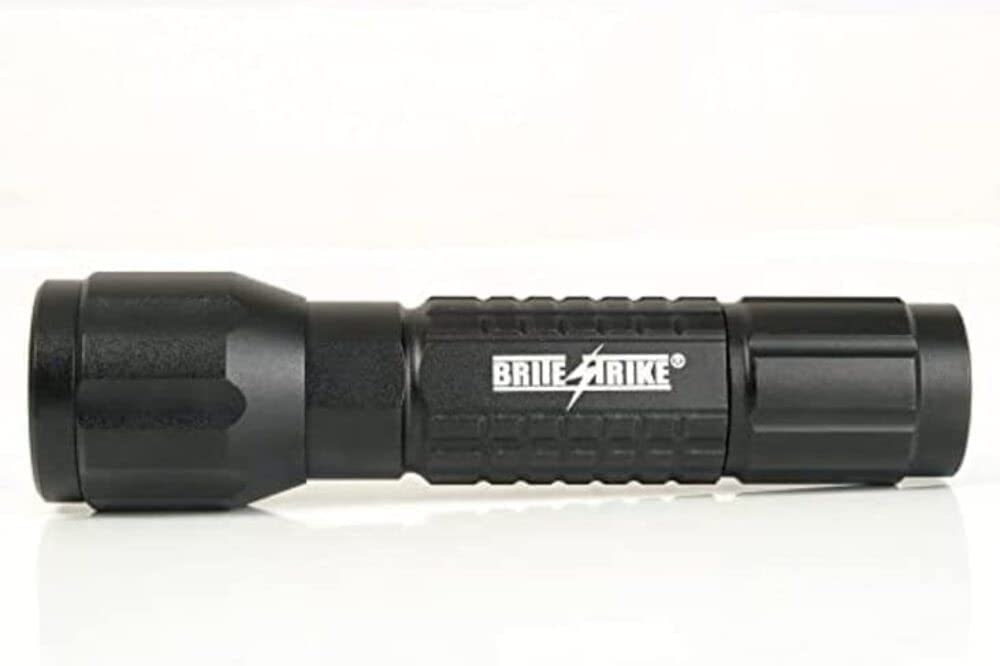 Brite Strike – BTL-150 HLS Basic Series, Bright Tactical Touch Flashlight – High Lumens up to 280 – Runtime 3 Hrs High/ 8 Hrs Low & 3.5 Hours Strobe – 5 inches, Black