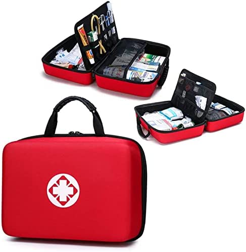 DITUDO First Aid Kit,Portable Medical Emergency Rescue Bag,High Capacity Drug Packing,Home,Workplace,Car,Travel,Outdoor