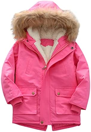 Beehong Par-ka Outerwear Winter Girls Winter Jacket Lined Thick Fleece Water-proof Coat Boy’s Quilted Kids Winter Coat