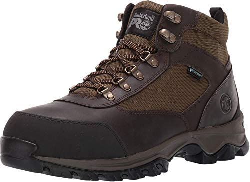 Timberland PRO mens Keele Ridge Steel Safety Toe Waterproof Industrial Hiker Work Boot, Brown, 11.5 US