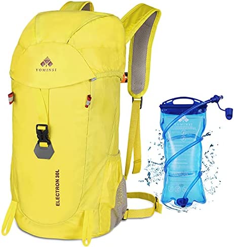 YOMINSI Hydration Backpack Lightweight Hiking Backpack Waterproof Running Backpack Water Pack for Cycling Music Festivals