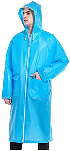 Shanghai Story Environmental EVA Reusable Raincoat Rain Poncho Adult Backpack Raincoat Outdoor Travel Raincoat for Unisex